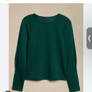 Banana Republic Teal Long Sleeve Top